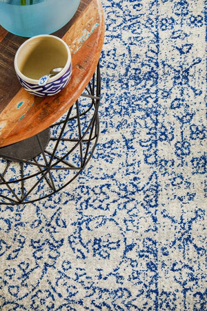 Whisper White Transitional Runner Rug - Floorsome - Modern