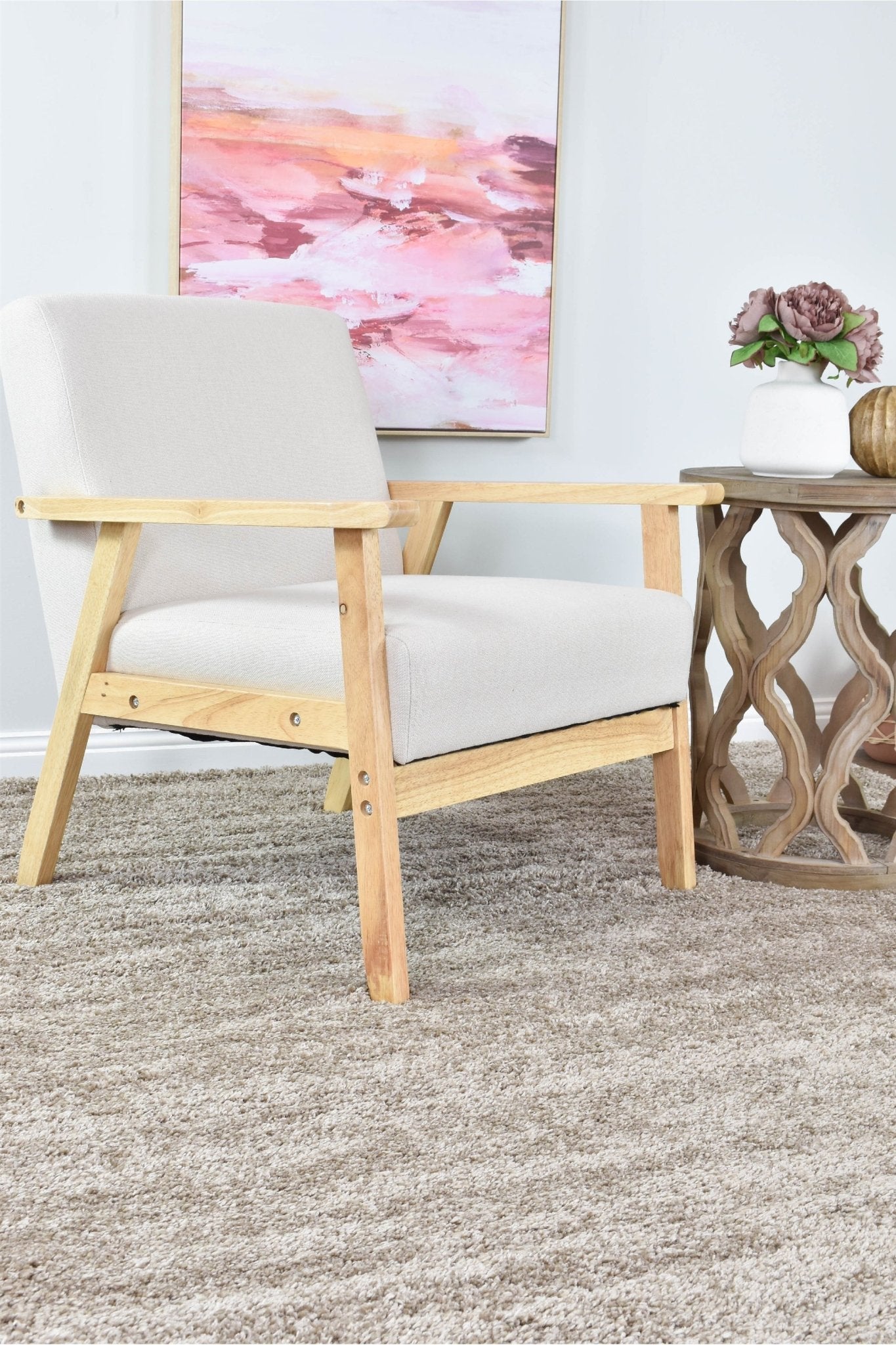 Willow 71441 080 Brown - Floorsome - SHAGGY - ISLAND - 71441 - 080 - 160X230 - SHAGGY