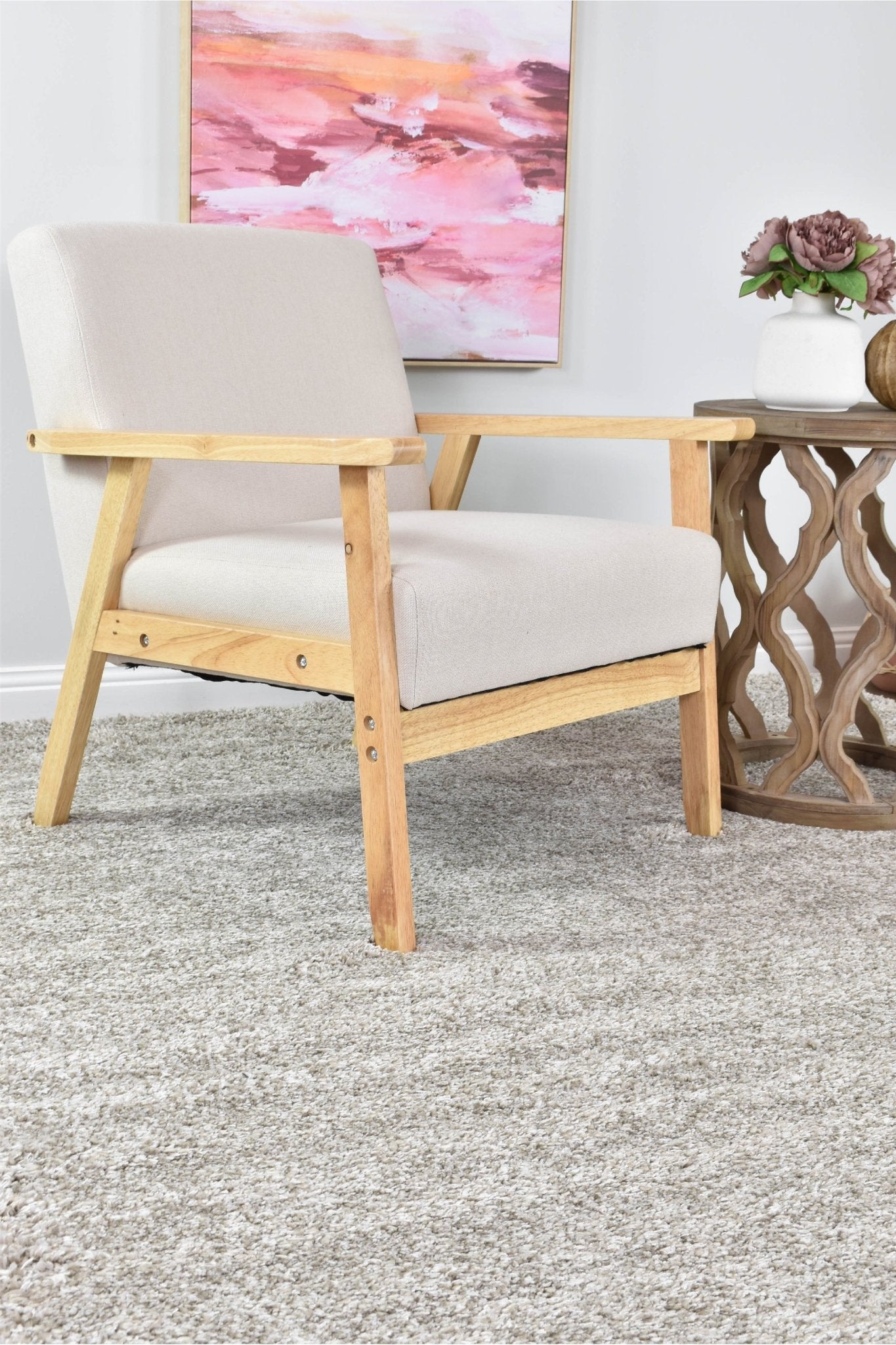 Willow 71441 700 Taupe - Floorsome - SHAGGY - ISLAND - 71441 - 700 - 160X230 - SHAGGY