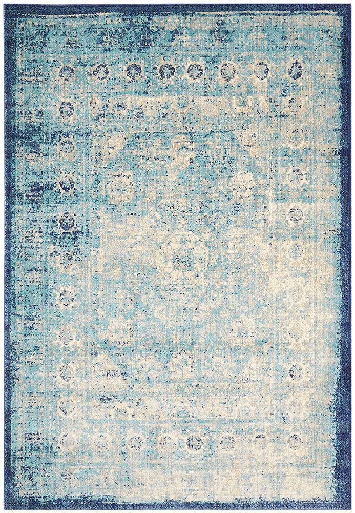 Wind Stunning Designer Rug Blue - Floorsome - Modern - ANA - 261 - BLUE - 230X160 - Modern