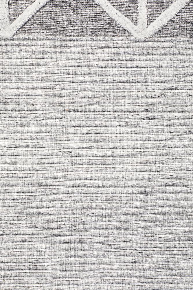 Winter Grey Pulse Modern Rug - Floorsome - Modern
