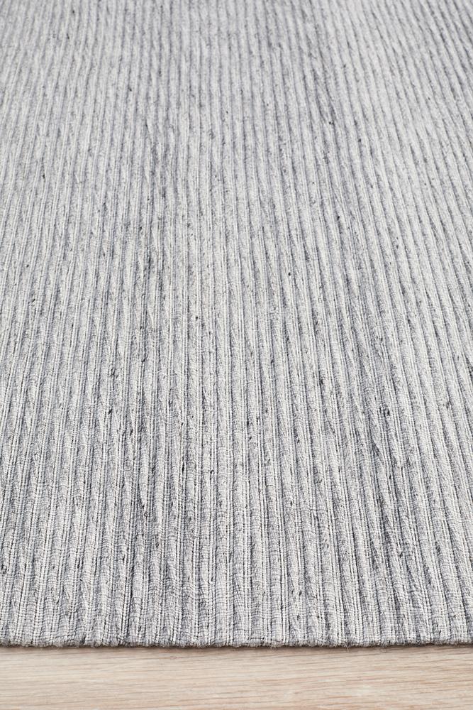 Winter Grey Pulse Modern Rug - Floorsome - Modern - VIS - 5057 - GRY - 225X155 - Modern