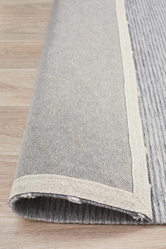 Winter Grey Pulse Modern Rug - Floorsome - Modern - VIS - 5057 - GRY - 225X155 - Modern