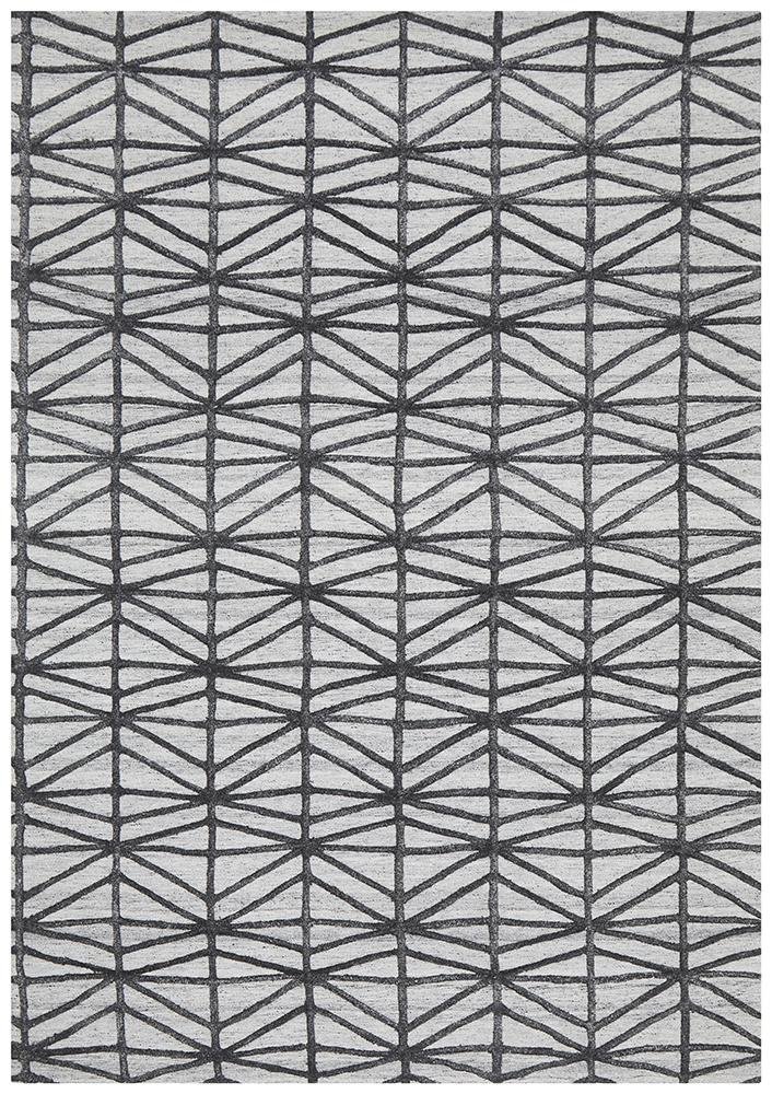 Winter Pewter Prestige Modern Rug - Floorsome - Modern - VIS - 5053 - PEW - 225X155 - Modern