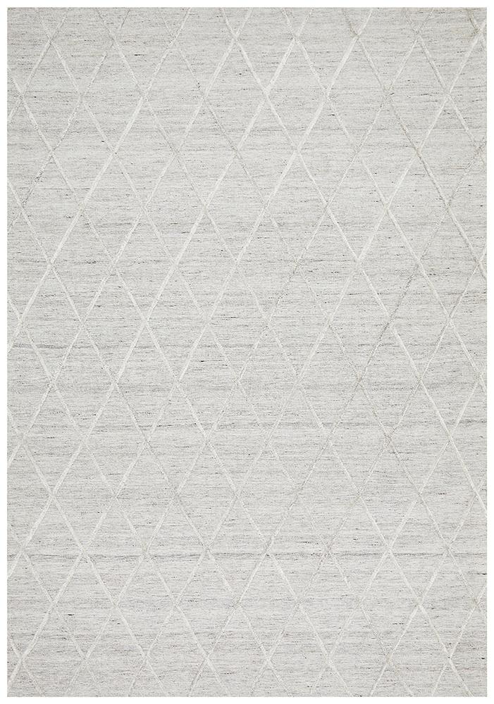 Winter Silver Styles Modern Rug - Floorsome - Modern - VIS - 5051 - SIL - 225X155 - Modern