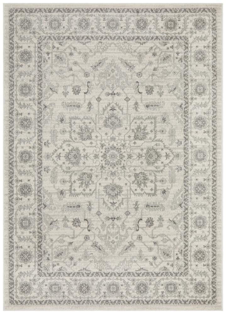 Winter White Transitional Rug - Floorsome - Modern - EVO - 261 - WHI - 230X160 - Modern