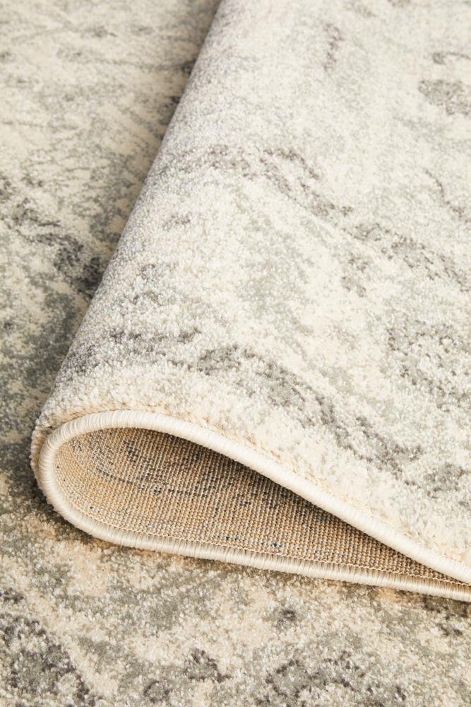 Winter White Transitional Rug - Floorsome - Modern - EVO - 261 - WHI - 230X160 - Modern