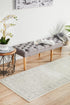 Winter White Transitional Runner Rug - Floorsome - Modern - EVO - 261 - WHI - 300X80 - Modern