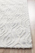 Winter Wish White Modern Rug - Floorsome - Modern - VIS - 5050 - WHI - 225X155 - Modern