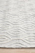 Winter Wish White Modern Rug - Floorsome - Modern - VIS - 5050 - WHI - 225X155 - Modern