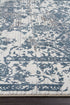 Yasmin Distressed Transitional Rug White Blue Grey - Floorsome - Modern - KEN - 1734 - WHI - 230X160 - Modern