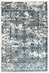 Yasmin Distressed Transitional Rug White Blue Grey - Floorsome - Modern - KEN - 1734 - WHI - 230X160 - Modern