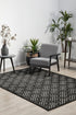 York Alice Black & Gold Rug - Floorsome - YORK COLLECTION - YRK - ALIC - GLD - 230X160 - YORK COLLECTION