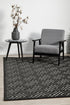 York Alice Black & Gold Rug - Floorsome - YORK COLLECTION - YRK - ALIC - GLD - 230X160 - YORK COLLECTION