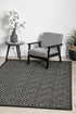 York Alice Black & Gold Rug - Floorsome - YORK COLLECTION - YRK - ALIC - GLD - 230X160 - YORK COLLECTION