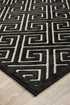 York Alice Black & Gold Rug - Floorsome - YORK COLLECTION - YRK - ALIC - GLD - 230X160 - YORK COLLECTION