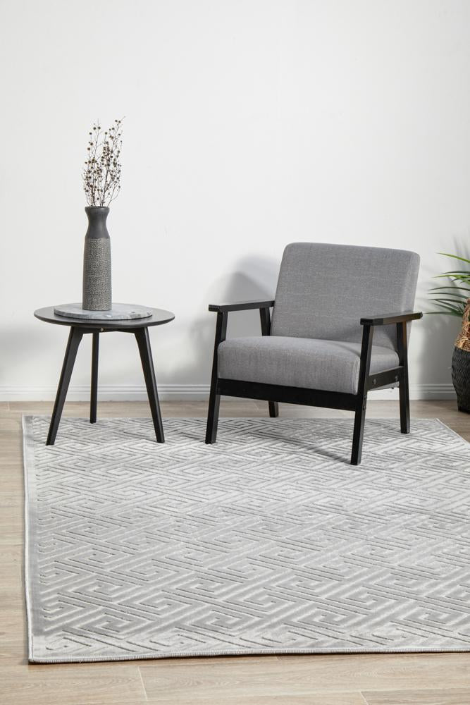 York Alice Silver Rug - Floorsome - YORK COLLECTION - YRK - ALIC - SIL - 230X160 - YORK COLLECTION
