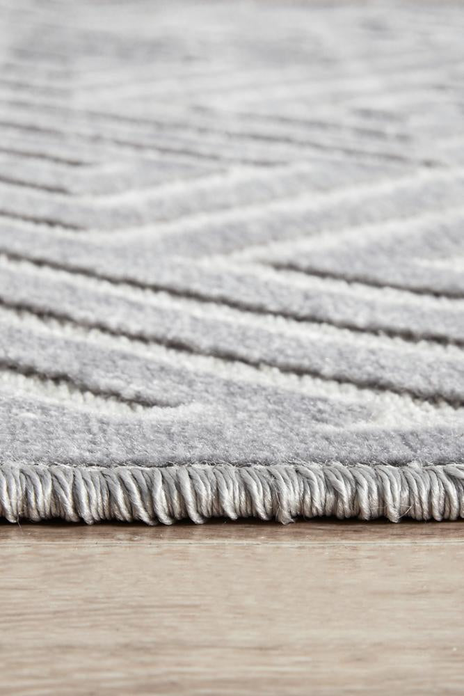 York Alice Silver Runner Rug - Floorsome - YORK COLLECTION - YRK - ALIC - SIL - 300X80 - YORK COLLECTION
