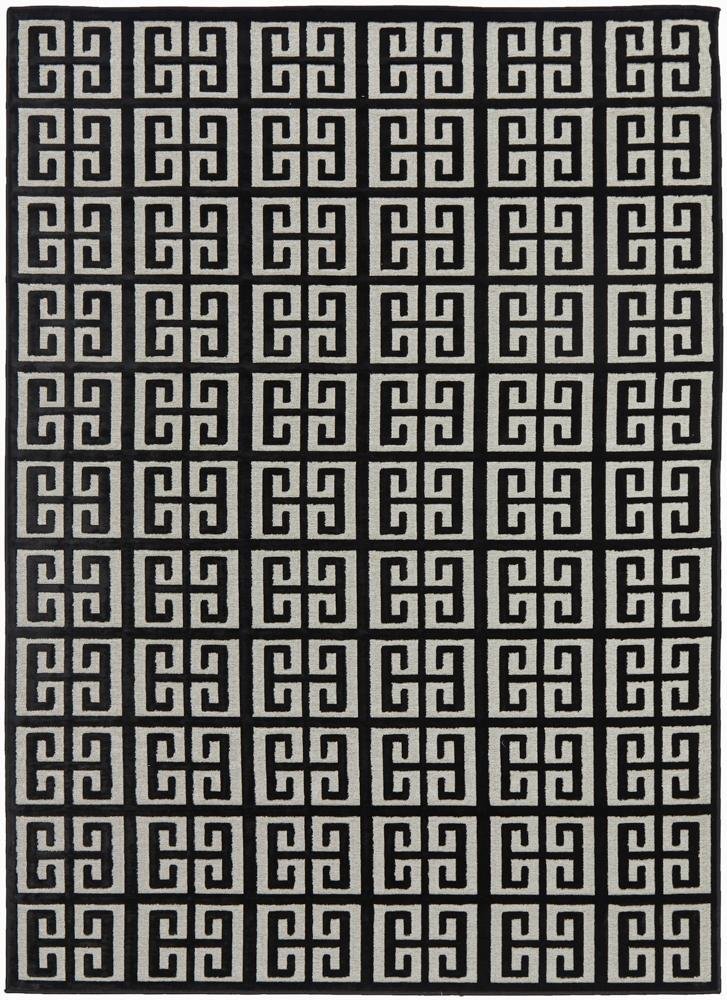 York Brenda Black & Gold Rug - Floorsome - YORK COLLECTION - YRK - BREN - GLD - 230X160 - YORK COLLECTION