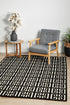 York Brenda Black & Gold Rug - Floorsome - YORK COLLECTION - YRK - BREN - GLD - 230X160 - YORK COLLECTION