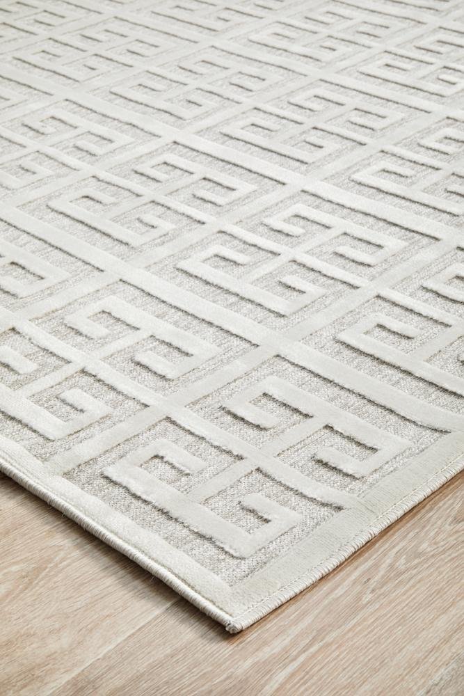 York Brenda Natural White Rug - Floorsome - YORK COLLECTION - YRK - BREN - WHT - 230X160 - YORK COLLECTION
