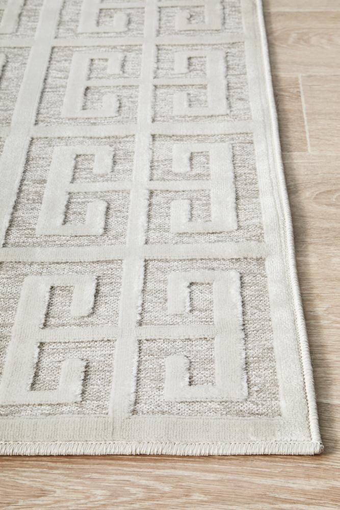 York Brenda Natural White Rug - Floorsome - YORK COLLECTION - YRK - BREN - WHT - 230X160 - YORK COLLECTION
