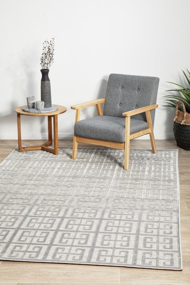 York Brenda Silver Rug - Floorsome - YORK COLLECTION - YRK - BREN - SIL - 230X160 - YORK COLLECTION