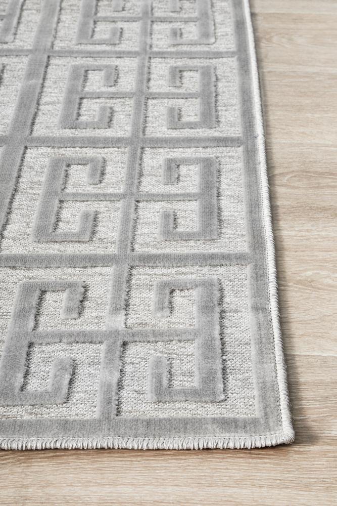 York Brenda Silver Rug - Floorsome - YORK COLLECTION - YRK - BREN - SIL - 230X160 - YORK COLLECTION
