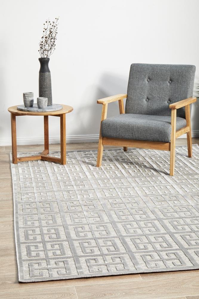 York Brenda Silver Rug - Floorsome - YORK COLLECTION - YRK - BREN - SIL - 230X160 - YORK COLLECTION