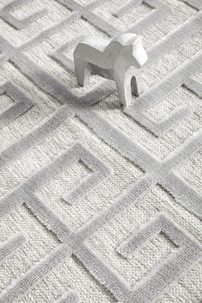 York Brenda Silver Runner Rug - Floorsome - YORK COLLECTION - YRK - BREN - SIL - 300X80 - YORK COLLECTION