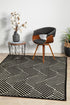York Cindy Black & Gold Rug - Floorsome - YORK COLLECTION - YRK - CIND - GLD - 230X160 - YORK COLLECTION