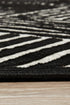 York Cindy Black & Gold Rug - Floorsome - YORK COLLECTION - YRK - CIND - GLD - 230X160 - YORK COLLECTION