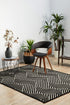 York Cindy Black & Gold Rug - Floorsome - YORK COLLECTION - YRK - CIND - GLD - 230X160 - YORK COLLECTION