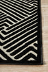 York Cindy Black & Gold Rug - Floorsome - YORK COLLECTION - YRK - CIND - GLD - 230X160 - YORK COLLECTION