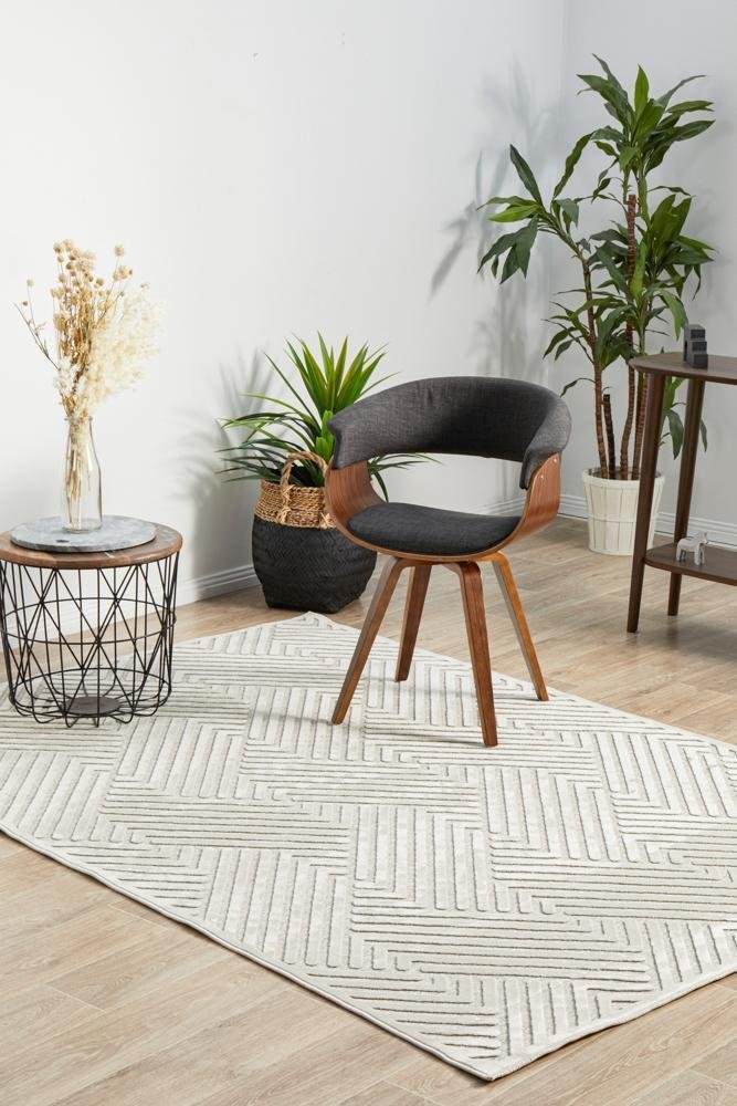 York Cindy Natural White Rug - Floorsome - YORK COLLECTION - YRK - CIND - WHT - 230X160 - YORK COLLECTION