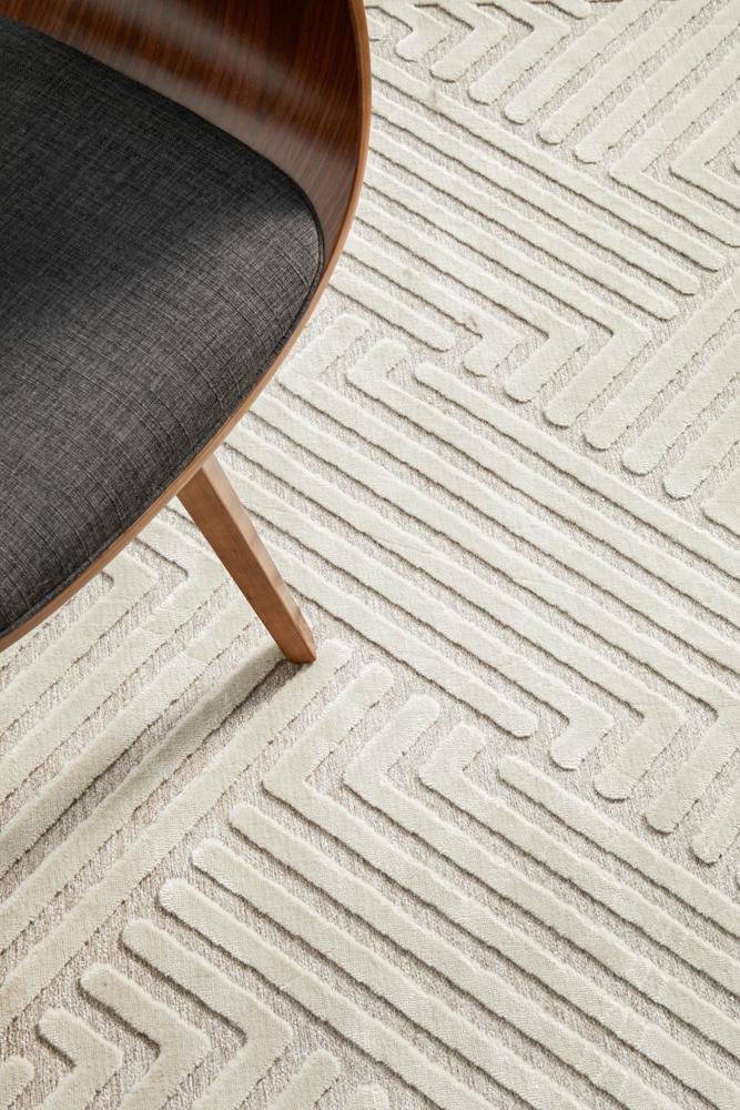 York Cindy Natural White Rug - Floorsome - YORK COLLECTION - YRK - CIND - WHT - 230X160 - YORK COLLECTION