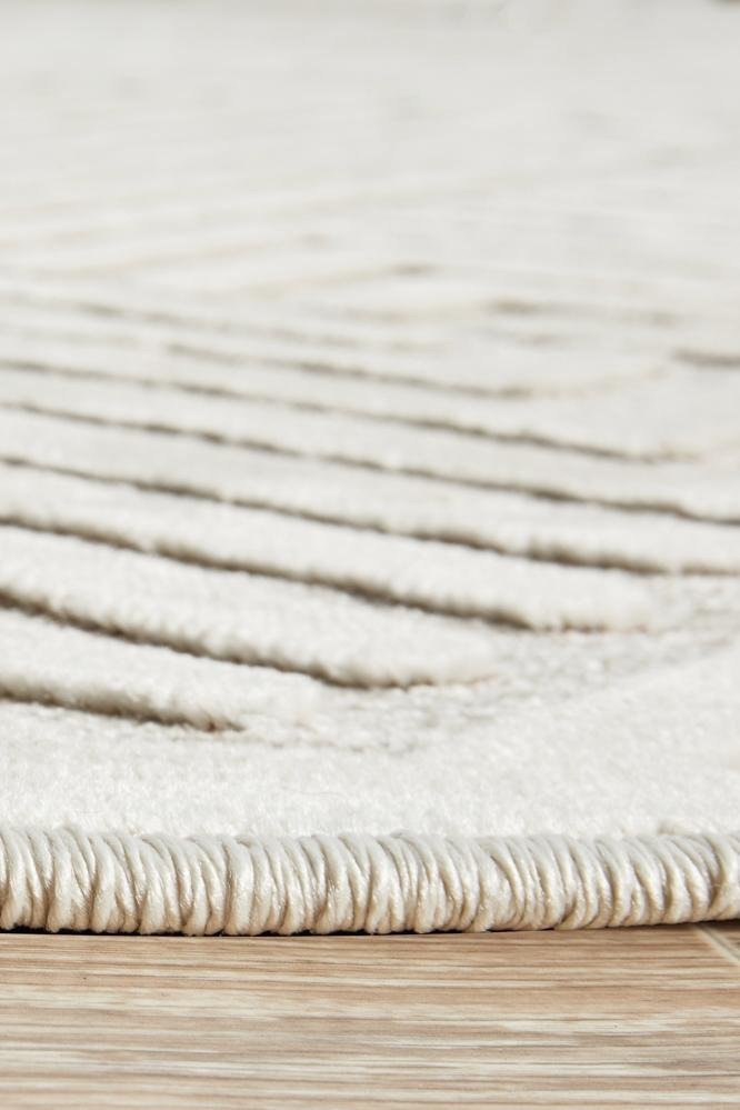 York Cindy Natural White Rug - Floorsome - YORK COLLECTION - YRK - CIND - WHT - 230X160 - YORK COLLECTION