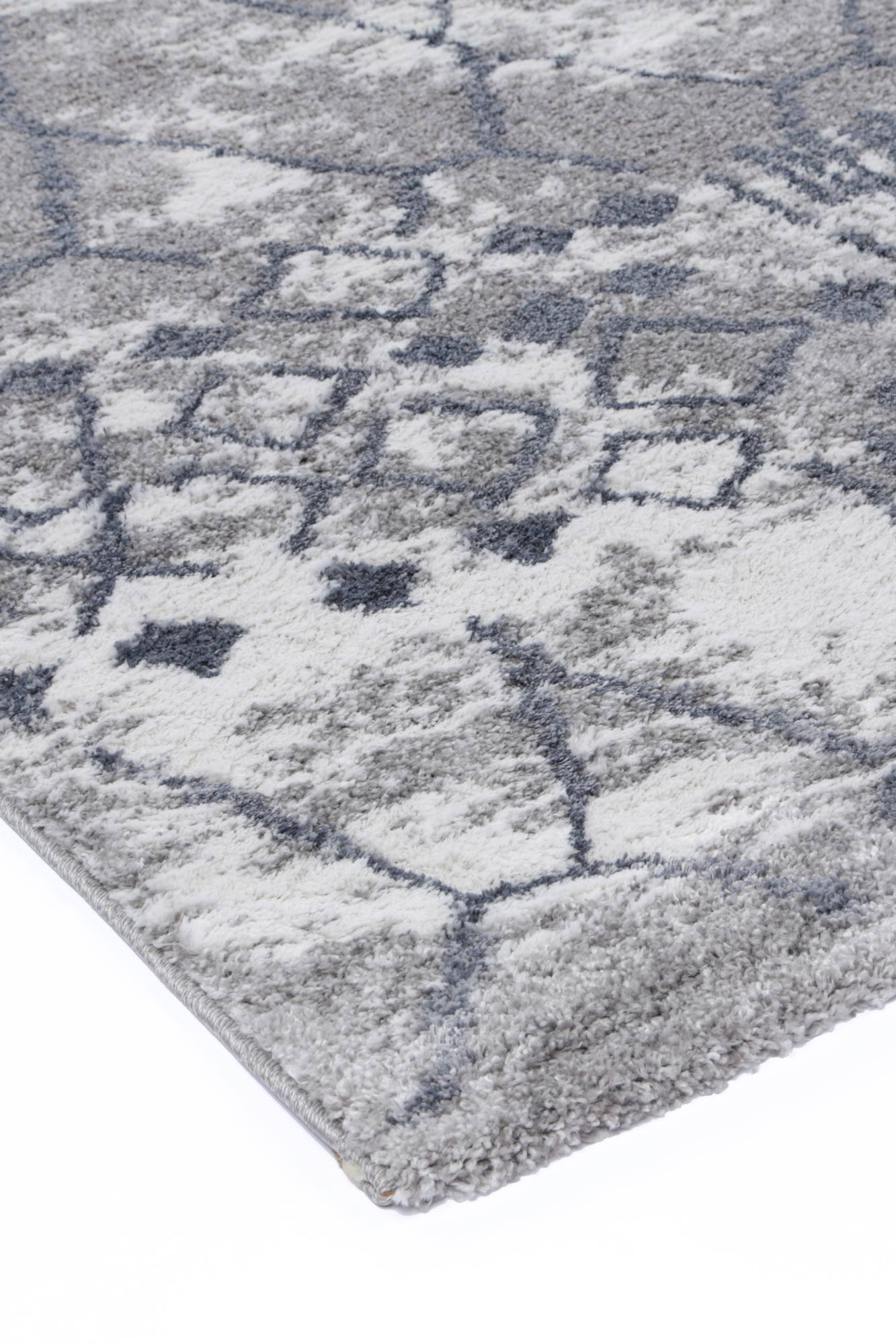 Yuzil Blue Abstract Rug - Floorsome - Rug - CENT12008 - Rug