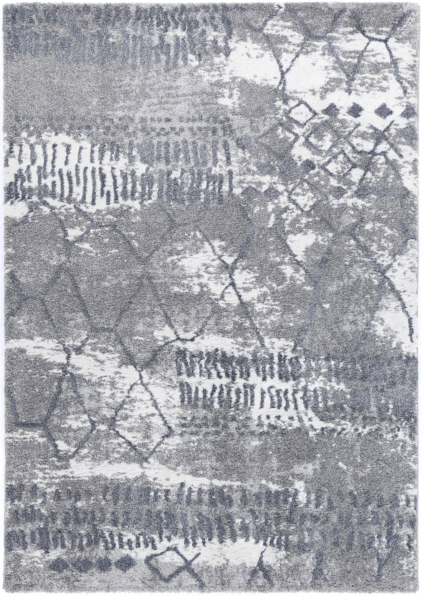 Yuzil Blue Abstract Rug - Floorsome - Rug - CENT12008 - Rug