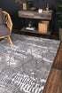 Yuzil Blue Abstract Rug - Floorsome - Rug - CENT12008 - Rug