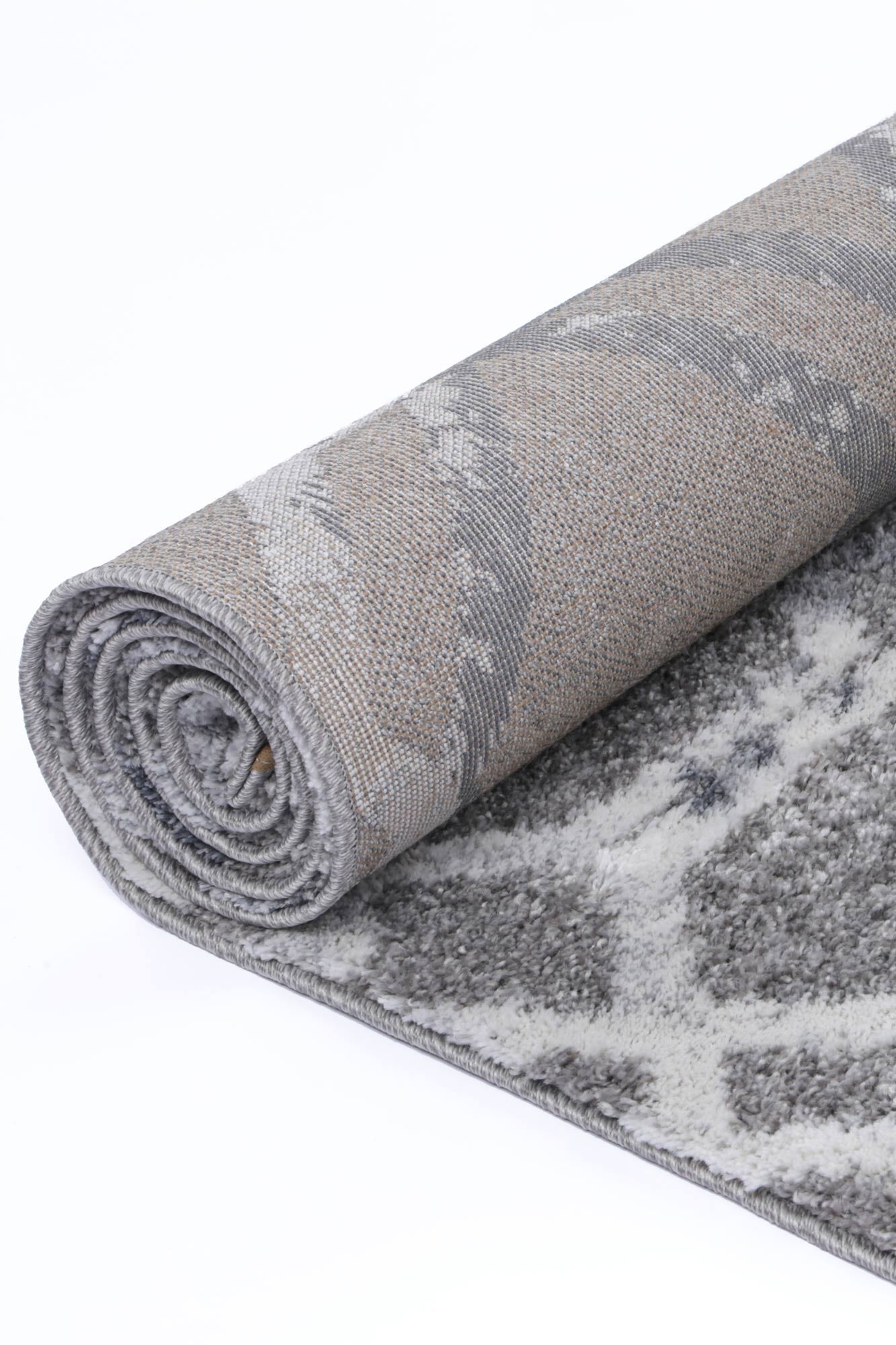 Yuzil Blue Lattice Rug - Floorsome - Rug - CENT12011 - Rug