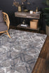 Yuzil Blue Lattice Rug - Floorsome - Rug - CENT12011 - Rug