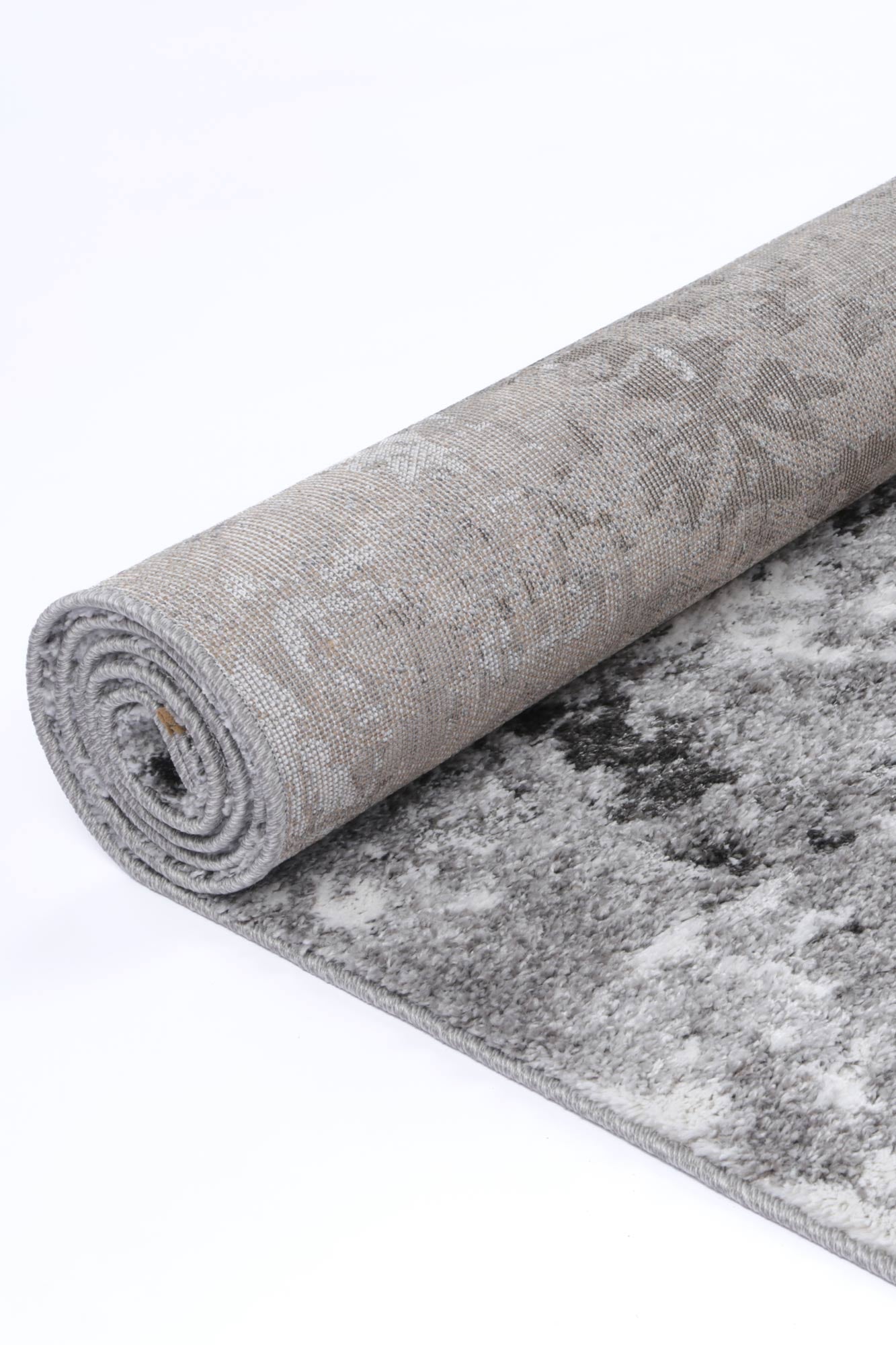 Yuzil Dark Grey Transitional Rug - Floorsome - Rug - CENT12014 - Rug