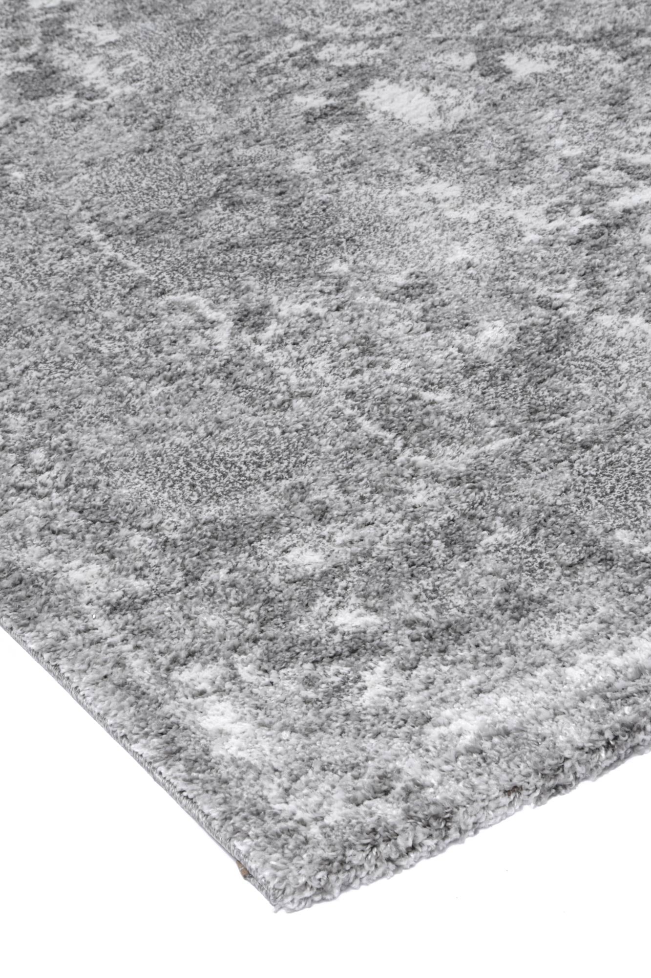 Yuzil Grey Floral Rug - Floorsome - Rug - CENT12006 - Rug