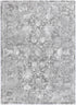 Yuzil Grey Floral Rug - Floorsome - Rug - CENT12006 - Rug