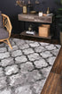 Yuzil Grey Lattice Rug - Floorsome - Rug - CENT12009 - Rug