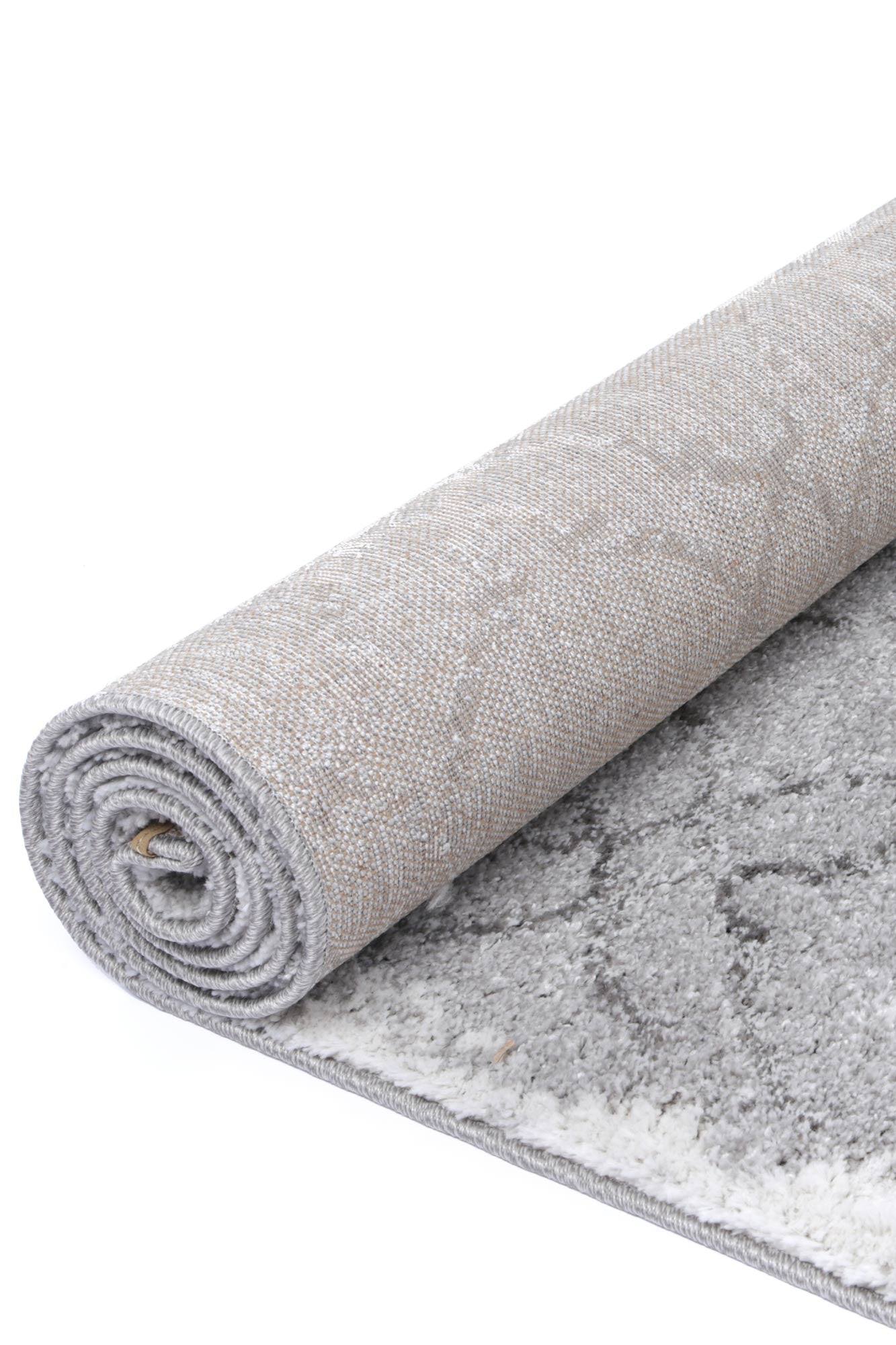 Yuzil Grey Transitional Rug - Floorsome - Rug - CENT12012 - Rug