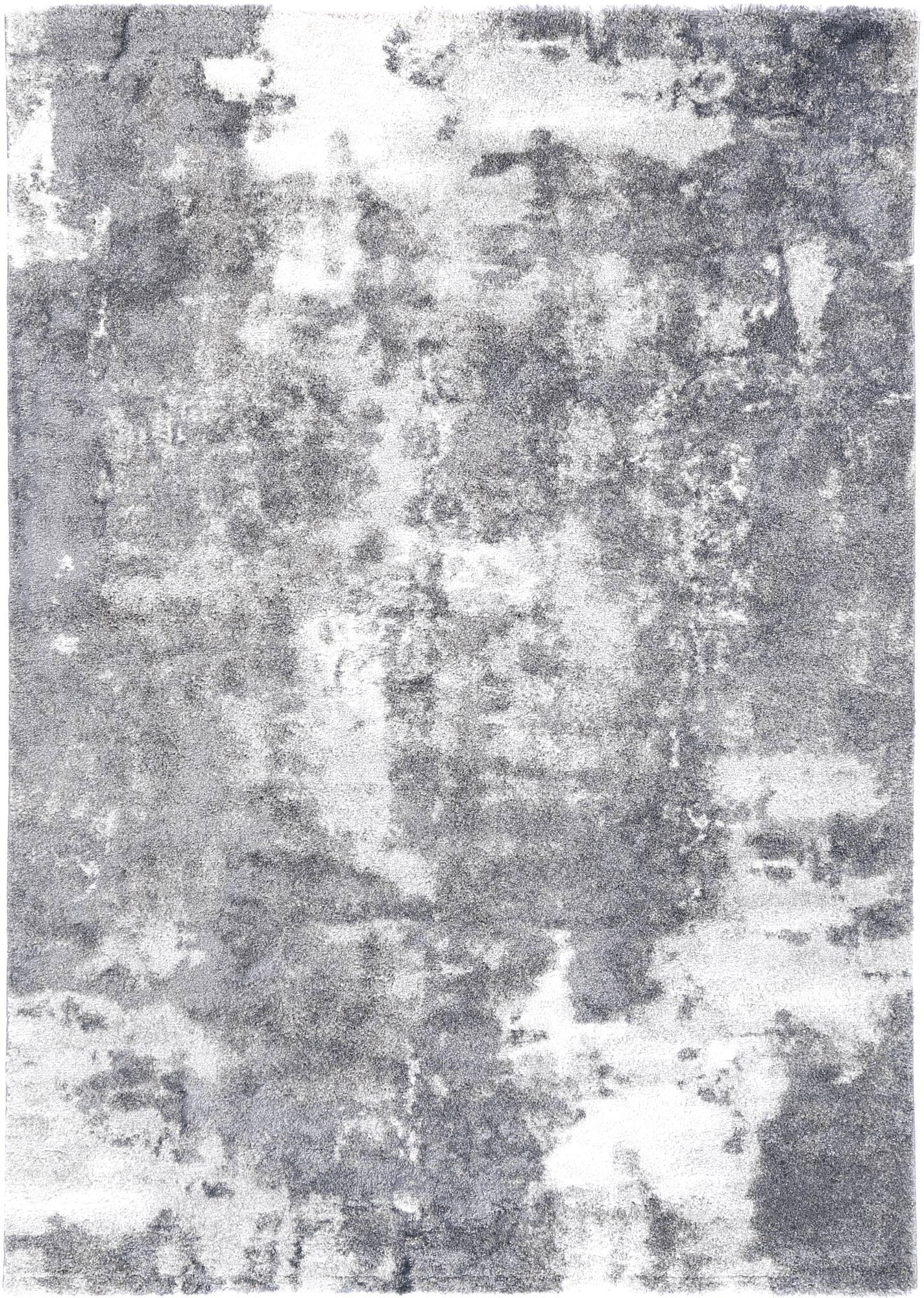 Yuzil Grey White Abstract Rug - Floorsome - Rug - CENT12001 - Rug