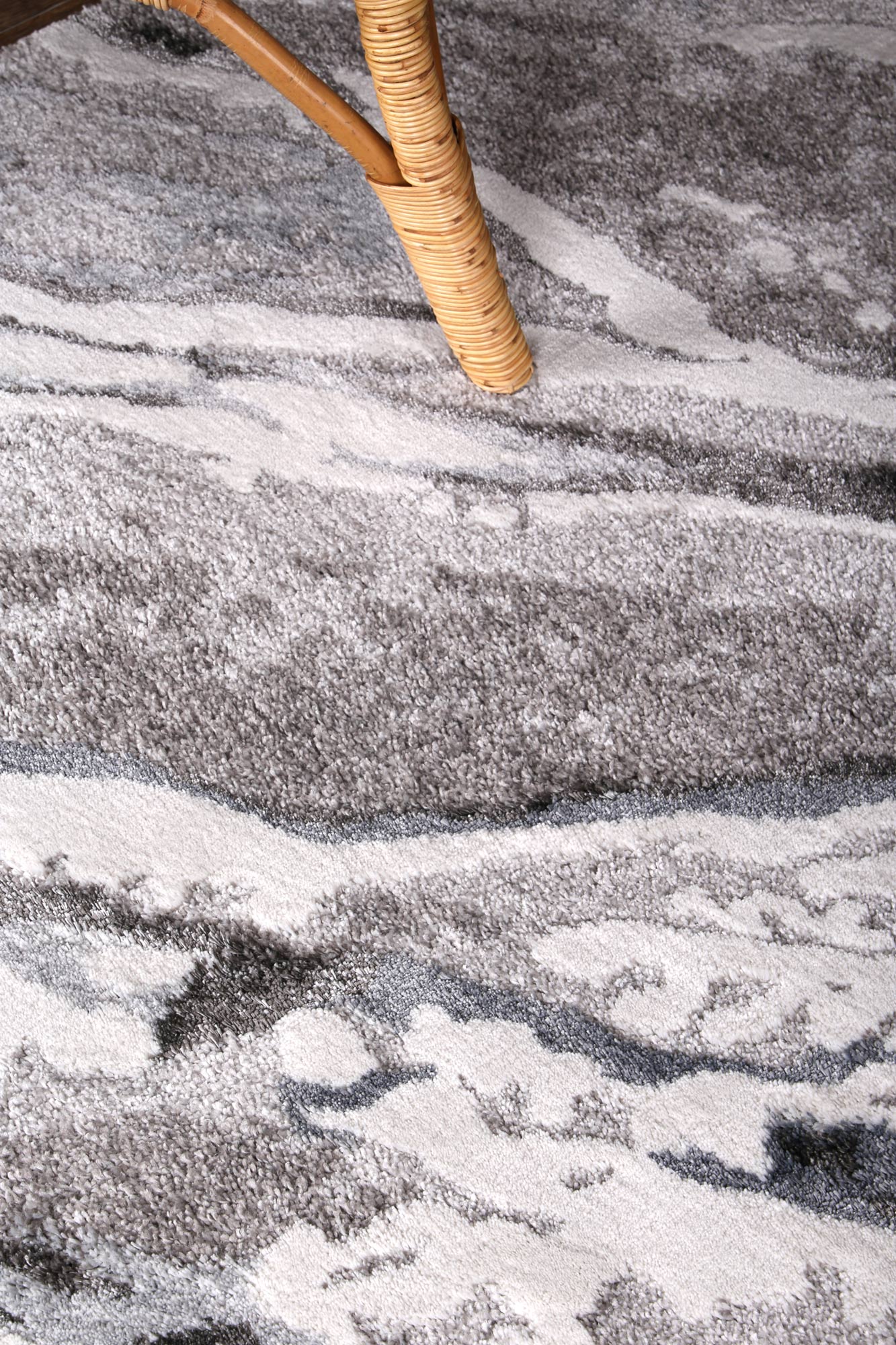 Yuzil Multi Abstract Wave Rug - Floorsome - Rug - CENT12004 - Rug