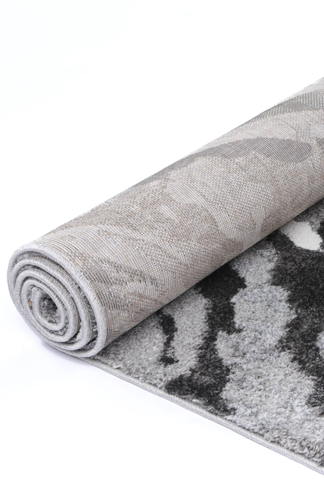 Yuzil Multi Abstract Wave Rug - Floorsome - Rug - CENT12004 - Rug